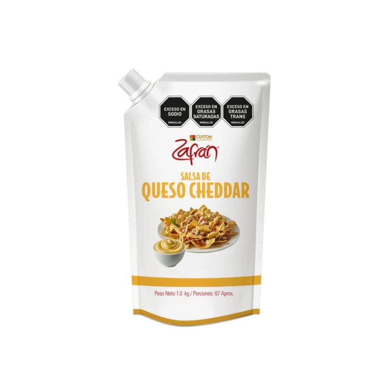 Zafrán Salsa de Queso Cheddar x 1 kg